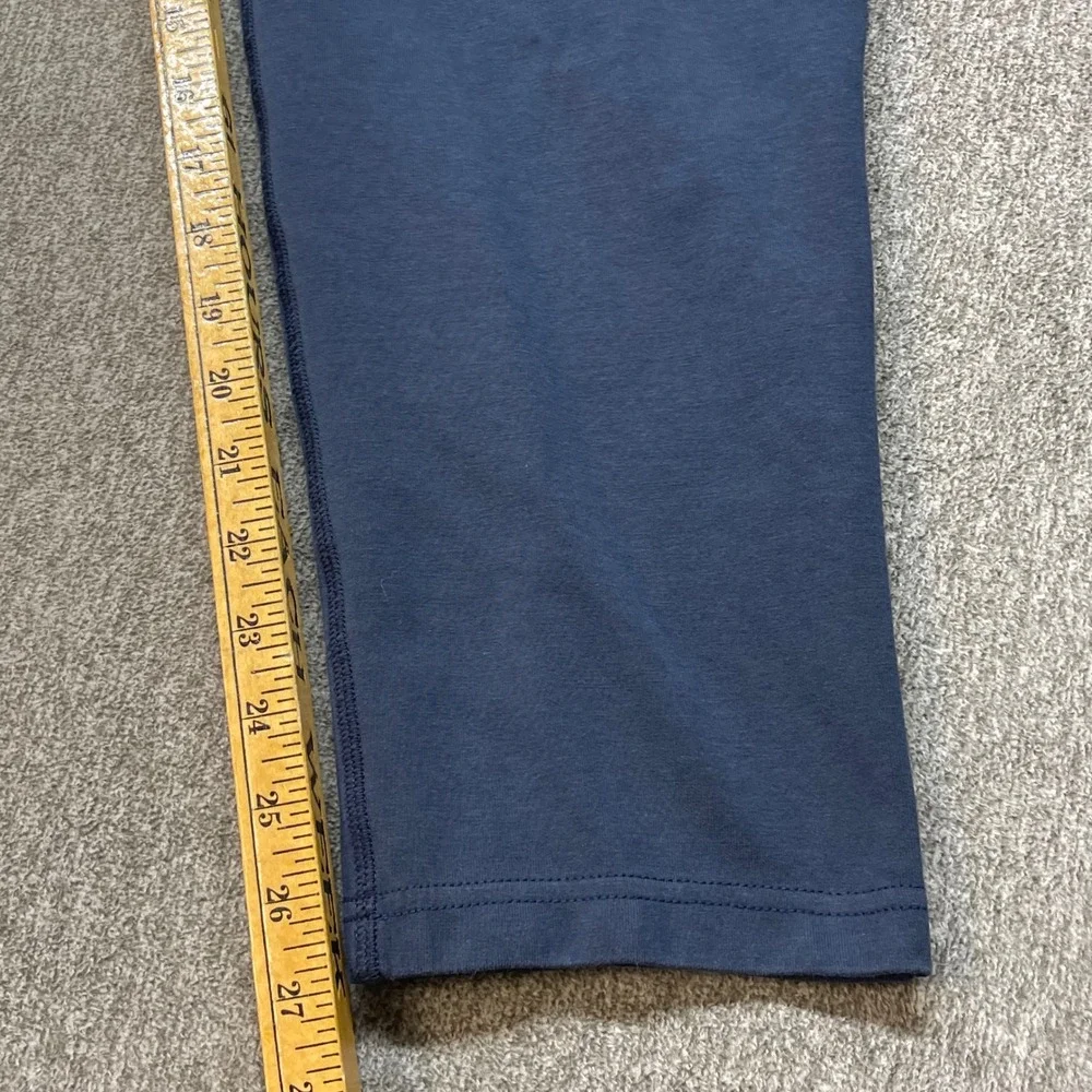 Armani Exchange Mens Navy Blue Embossed Logo Jogger Sweatpants Large
